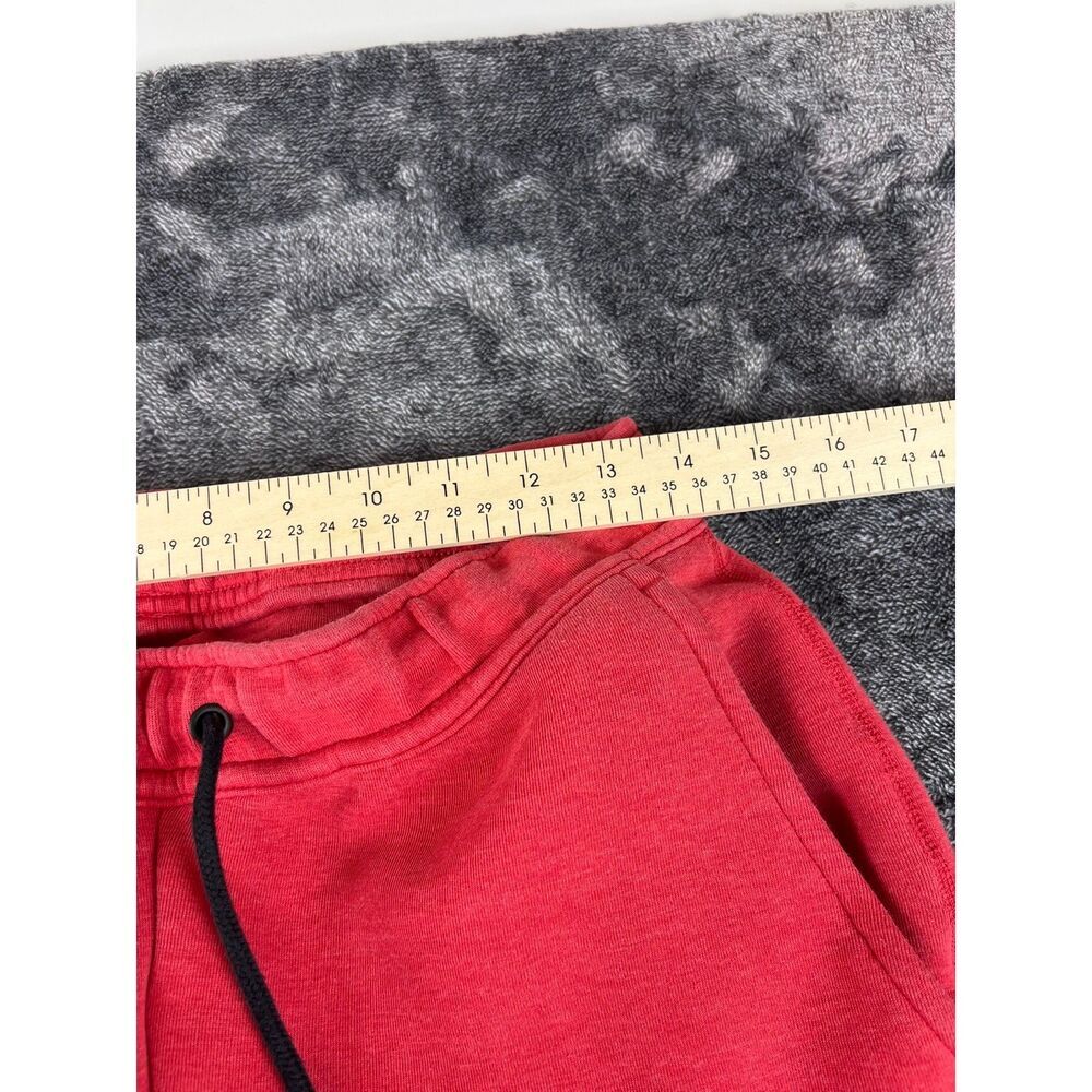 Nike NSW Tech Fleece Joggers Red Black Men's M Sweatpants Tapered Leg - Picture 7 of 11